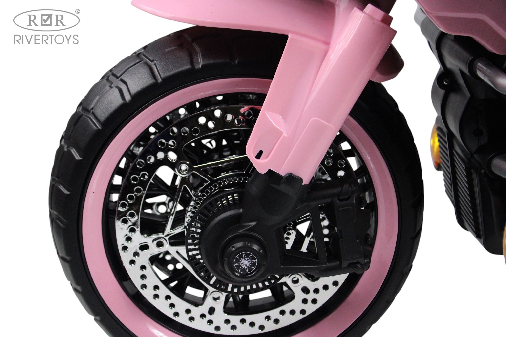 Электромобиль RIVERTOYS М008БХ-PINK - фото 4