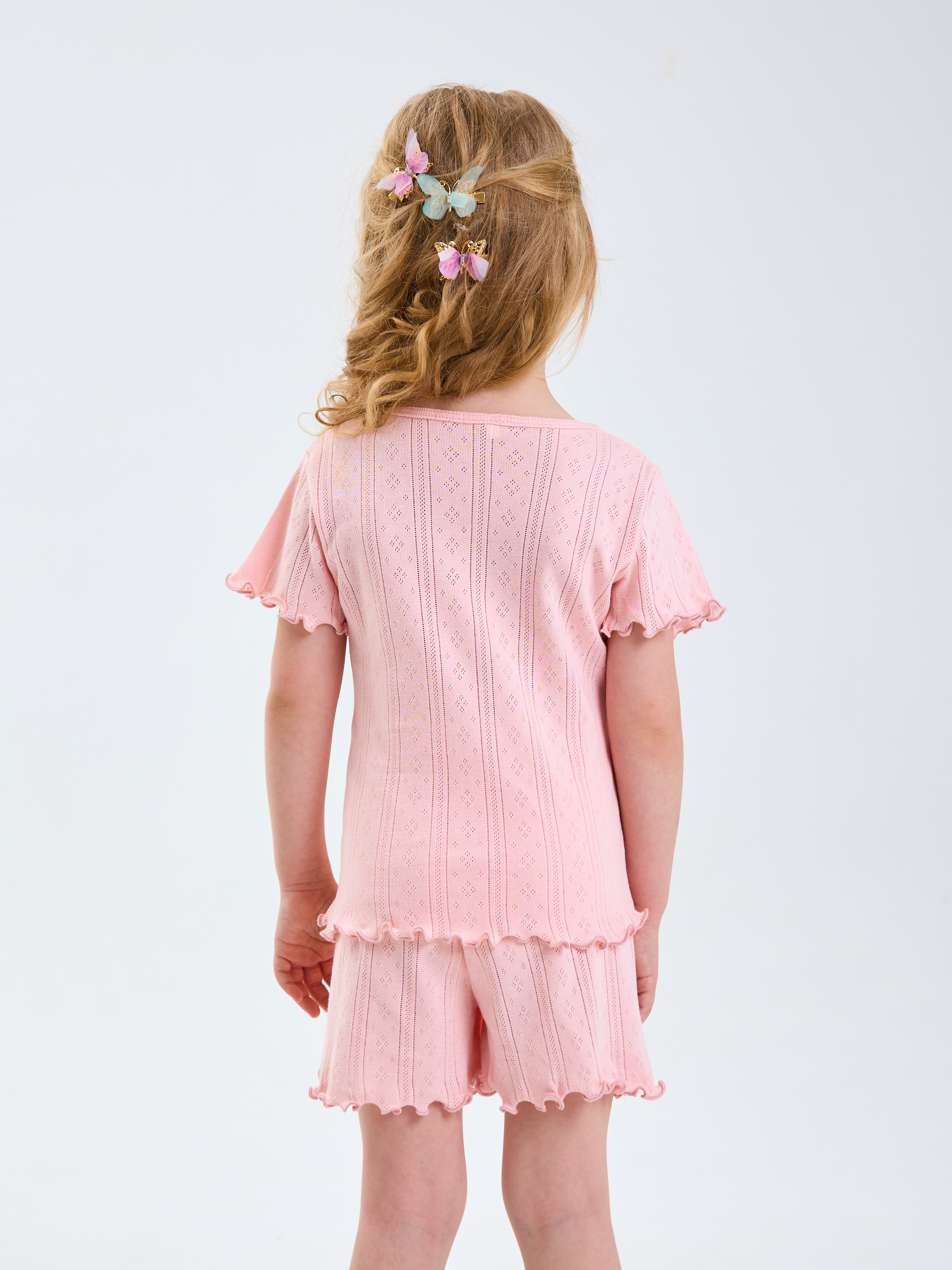 Футболка и шорты Mil Art kids 1902201549SUIT-SHORTS-TONKII-PINK - фото 7