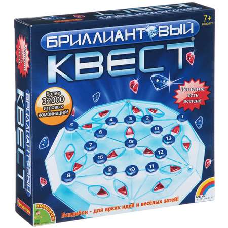 Настольная игра Bondibon ходилка Бриллиантовый квест
