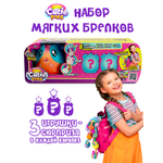 Брелок EOLO Плюшевый CutiePops сюрприз 3шт