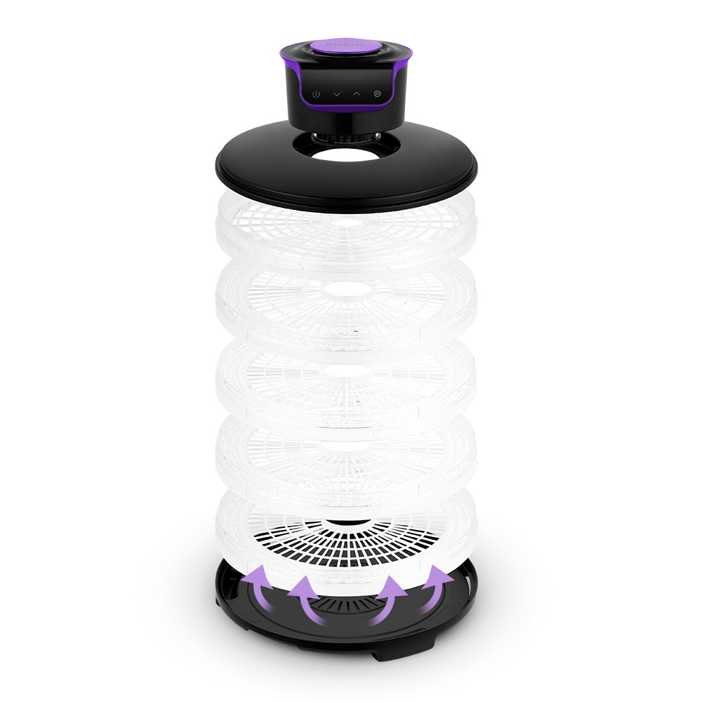 Сушилка для овощей и фруктов KITFORT КТ-1996 - фото 2