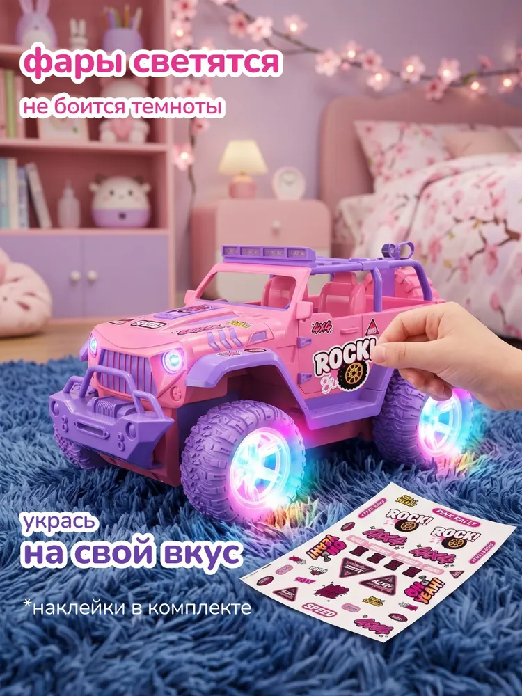 Автомобиль РУ NEEDCARS Джип 1:16 - фото 7