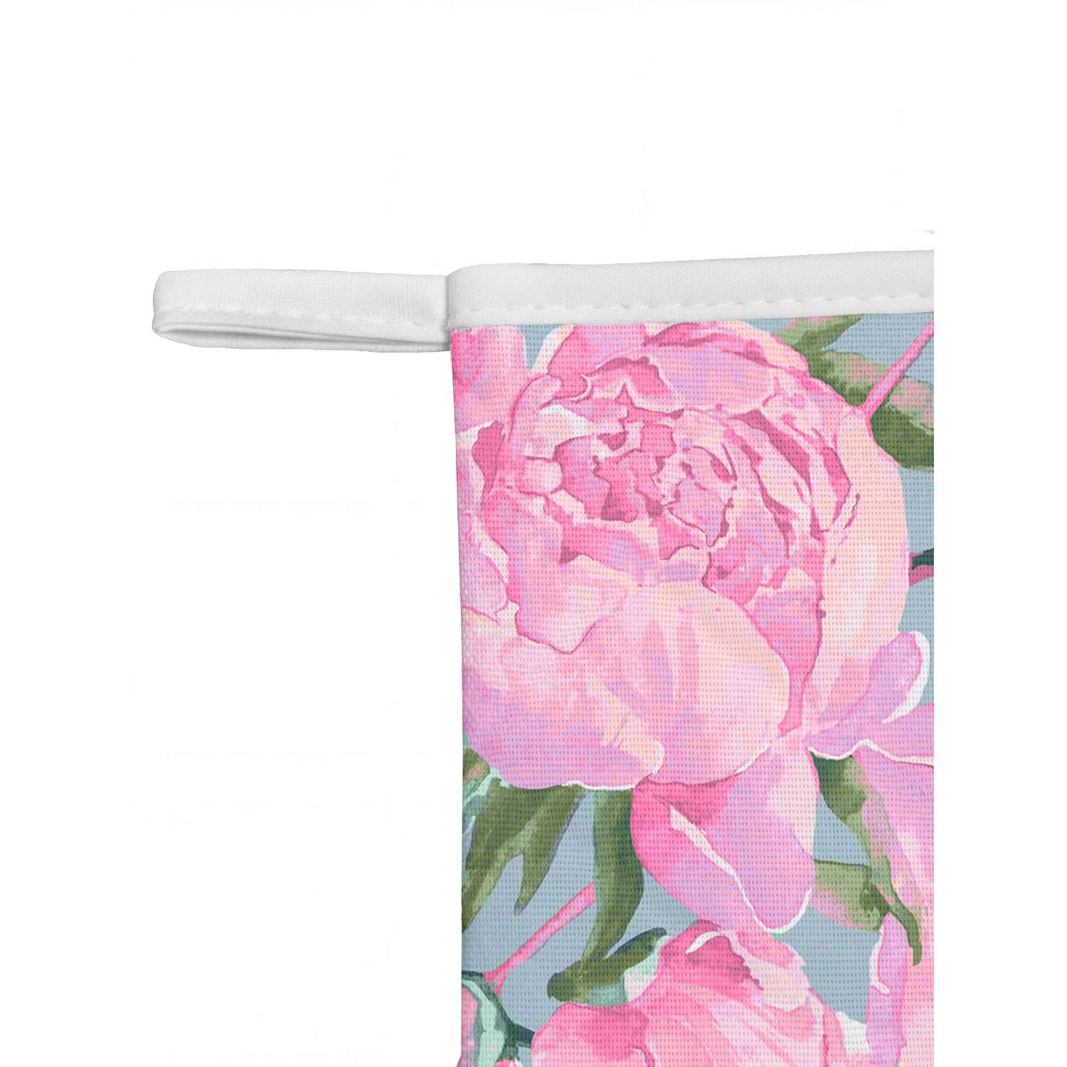 Рукавица кухонная Русский дом Пионы 18*28см - фото 3