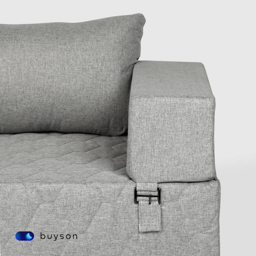 Диван buyson BuyDream Plus серый - фото 6