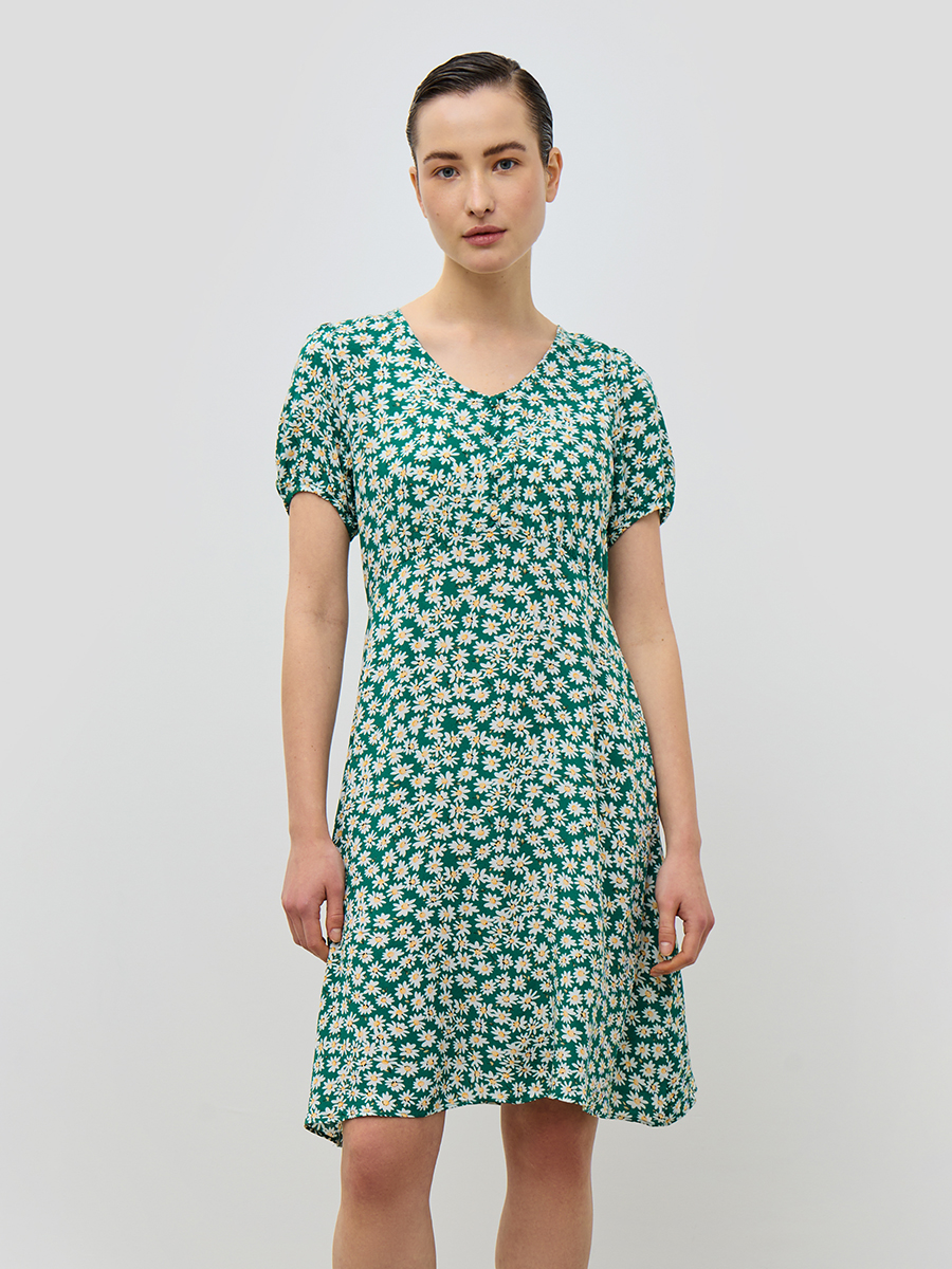 Платье Baon B4523086/COLD CLOVER PRINTED - фото 3