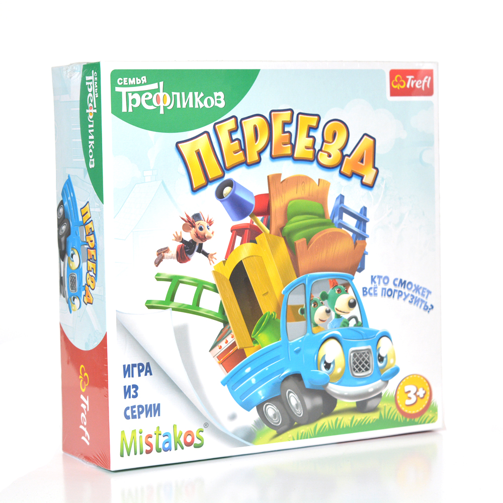 Настольная игра Trefl Переезд. Семья Трефликов - фото 1