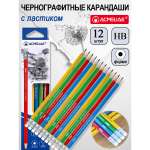 Карандаши чернографитные ACMELIAE 12 шт.