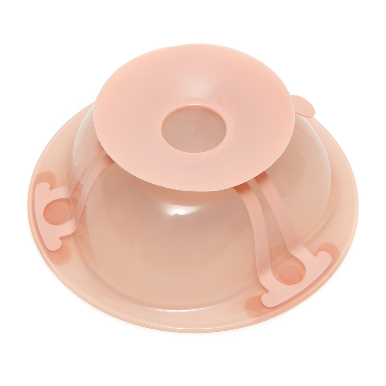 Тарелка BabyGo Pink 300 мл 1 шт. - фото 6