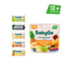 Фруктовые кусочки BabyGo Виноград-смородина-дыня-груша-ананас с 12 мес 200 г