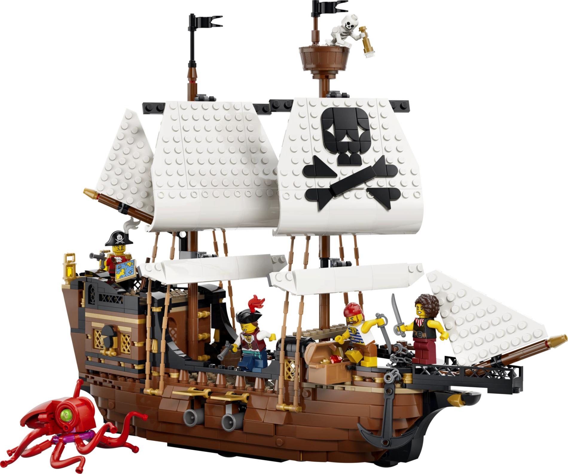 Конструктор LEGO Creator Знаменитый пиратский корабль 1074 дет. - фото 2
