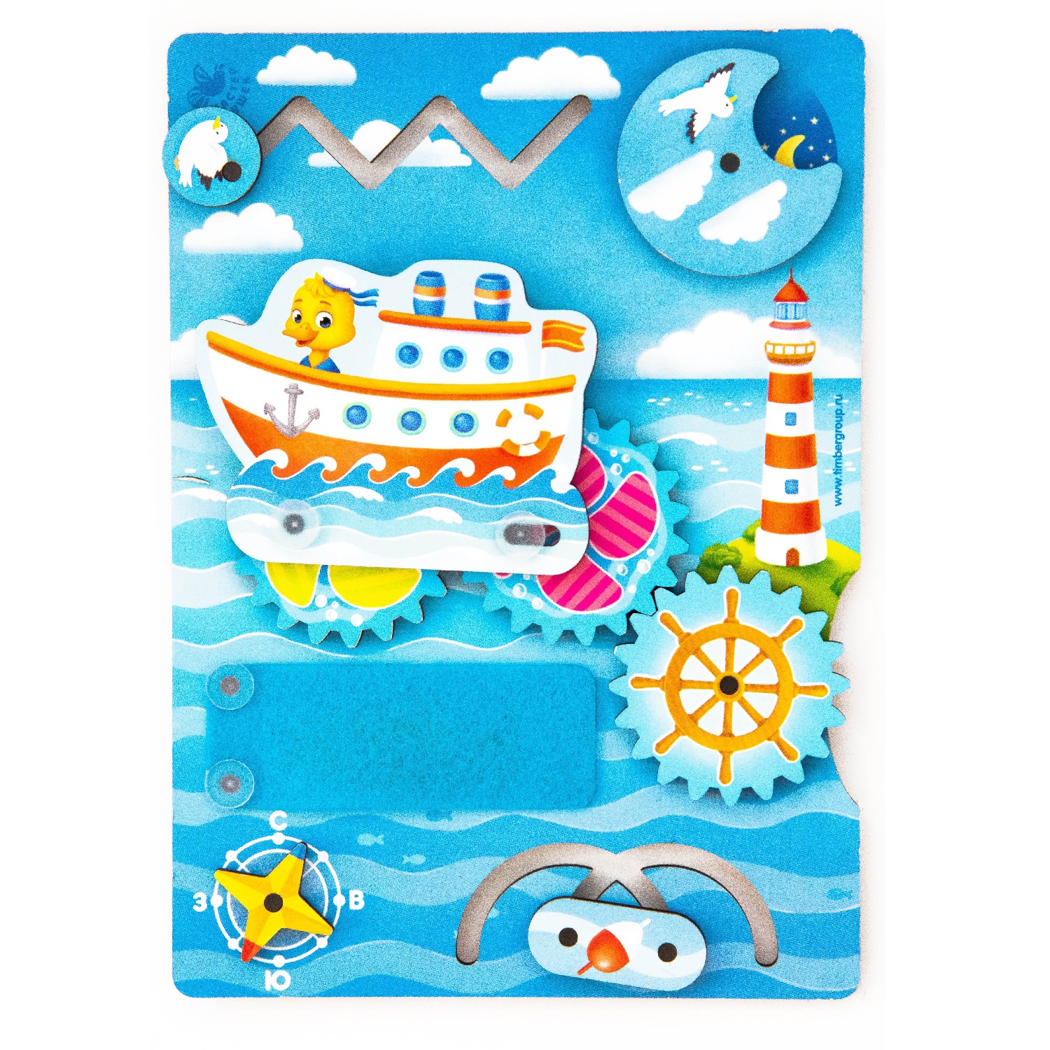 Игрушка Мастер игрушек бизиборд Кораблик - фото 1