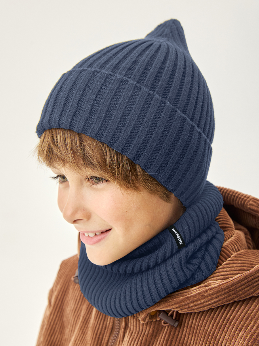 Комплект NIKASTYLE 12м21526 джинс - фото 1