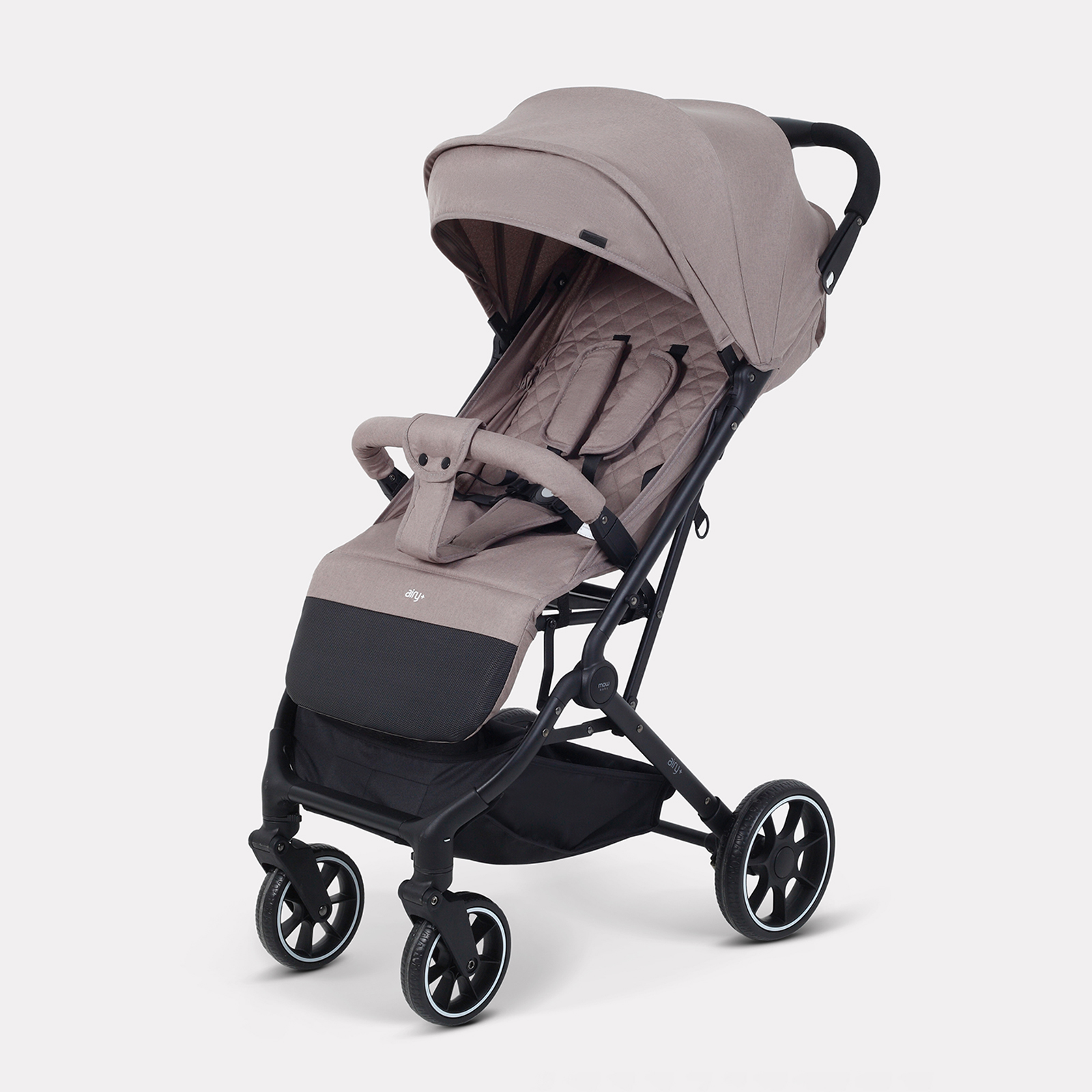 Коляска прогулочная MOWbaby AIRY plus коричневый - фото 13