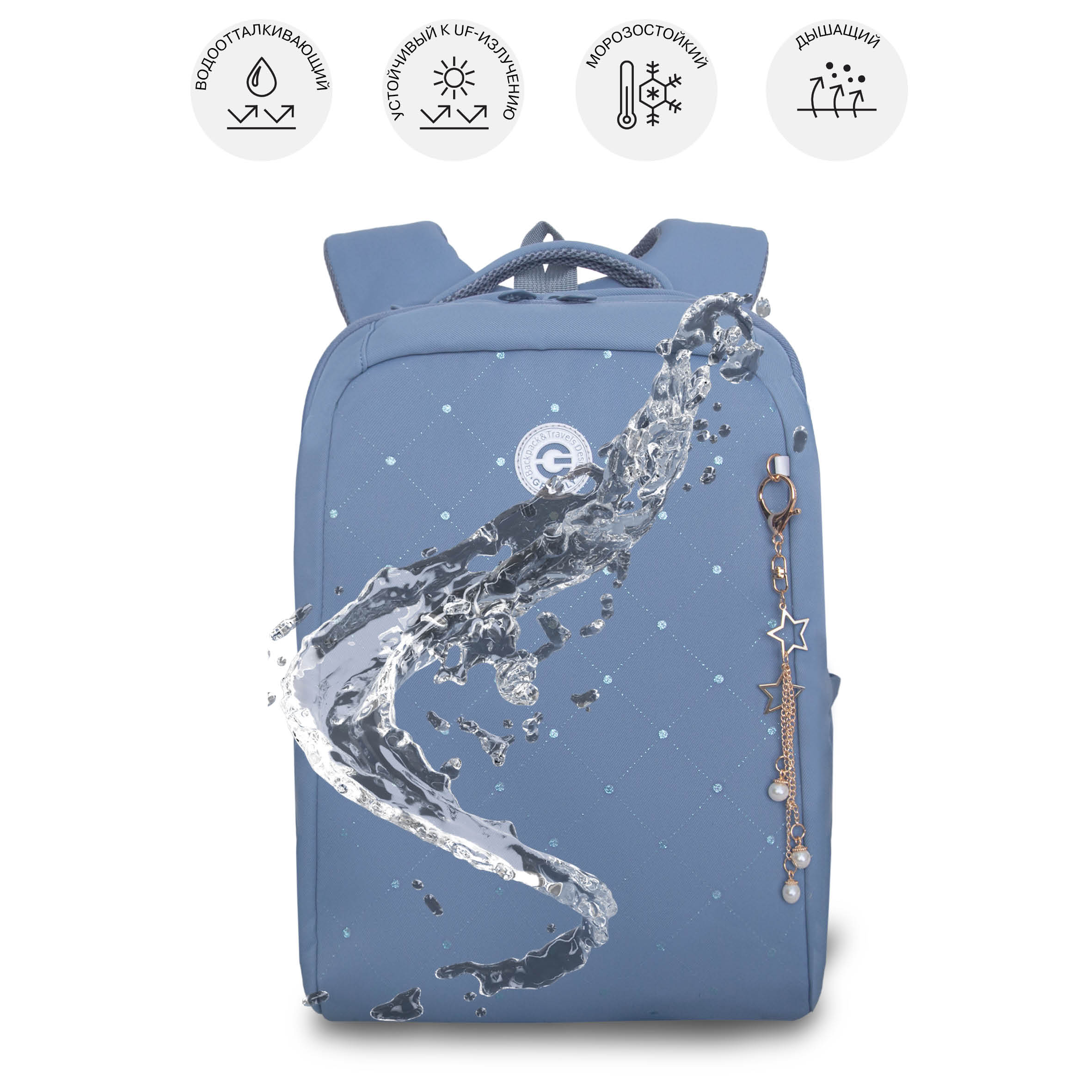 Рюкзак Grizzly для девочки - фото 11