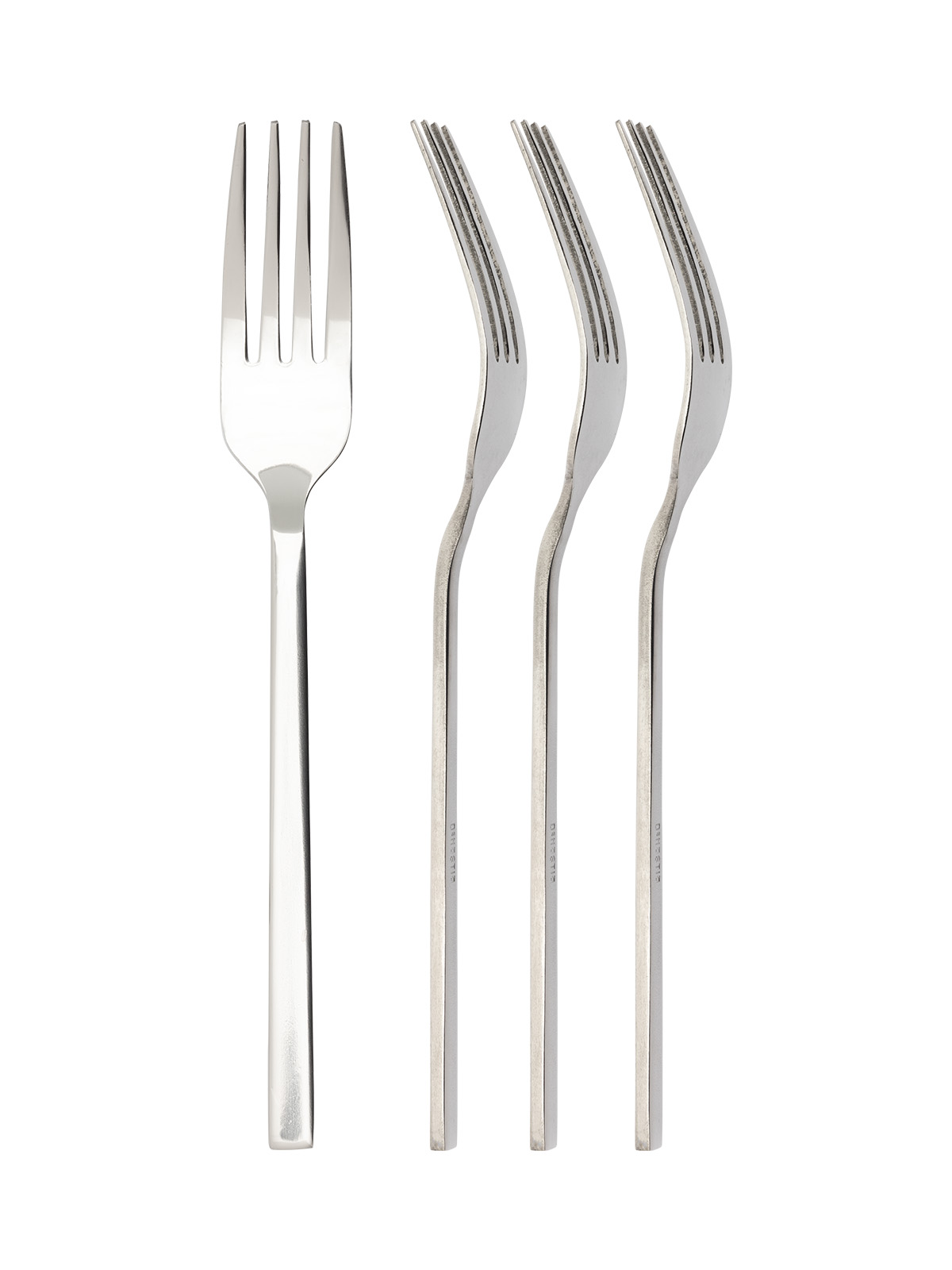 Набор столовых приборов DeNASTIA на четыре персоны Хром нержавеющая сталь CU00015 - фото 7