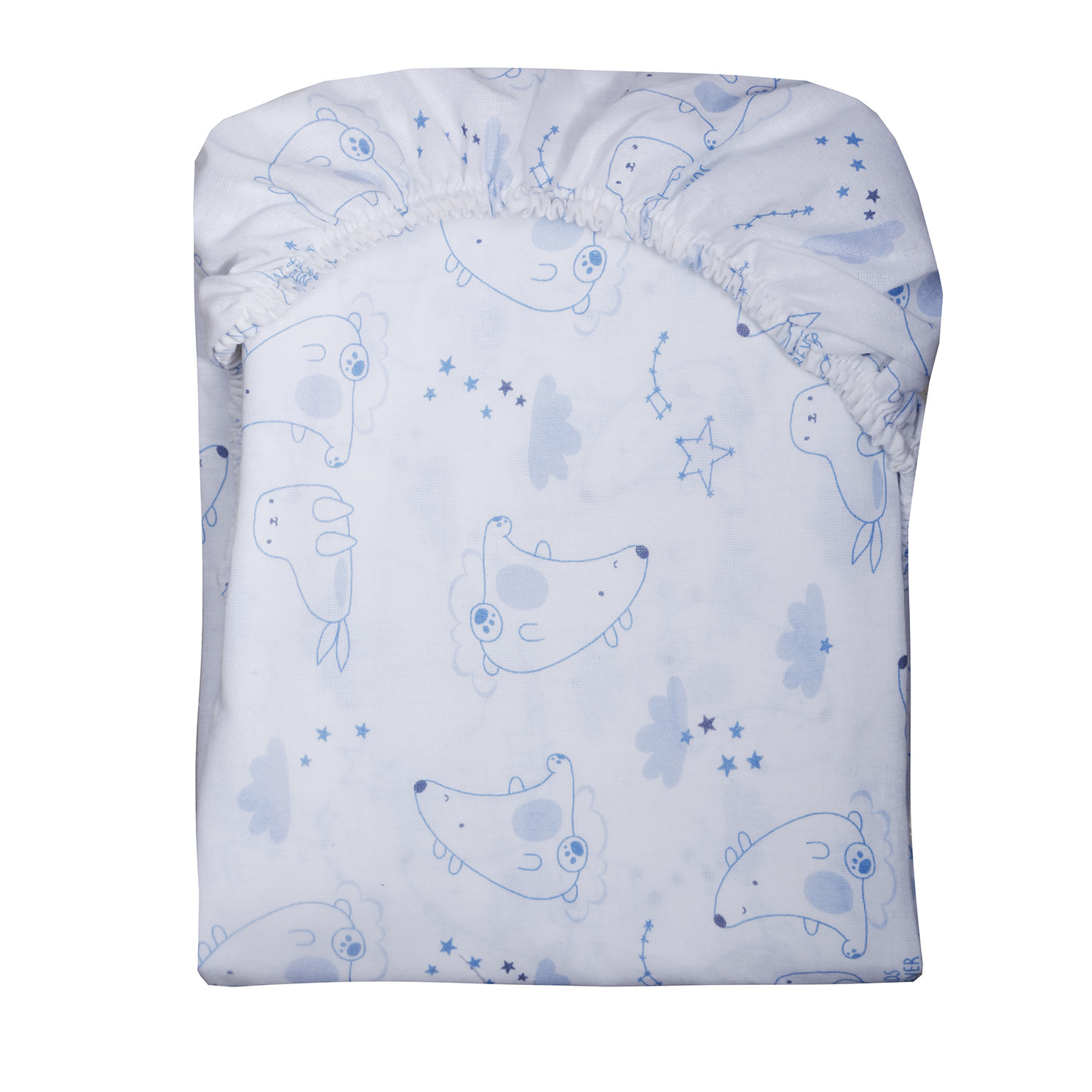 Простыня Babyton Северный полюс на резинке - фото 3