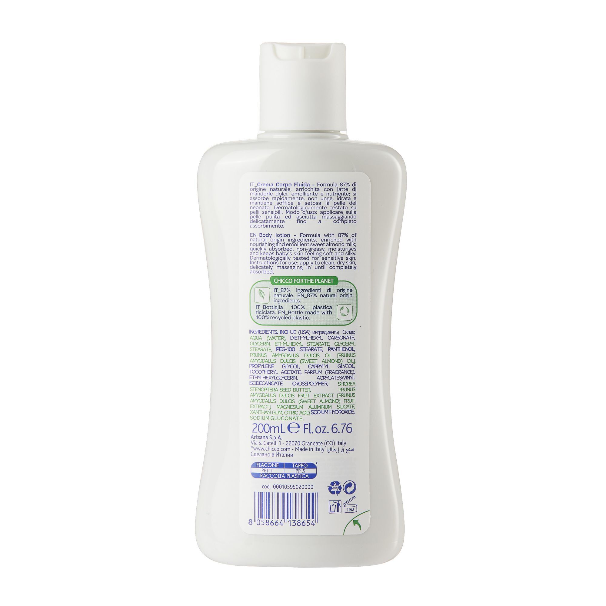 Лосьон Chicco 200 мл 1 шт. - фото 11