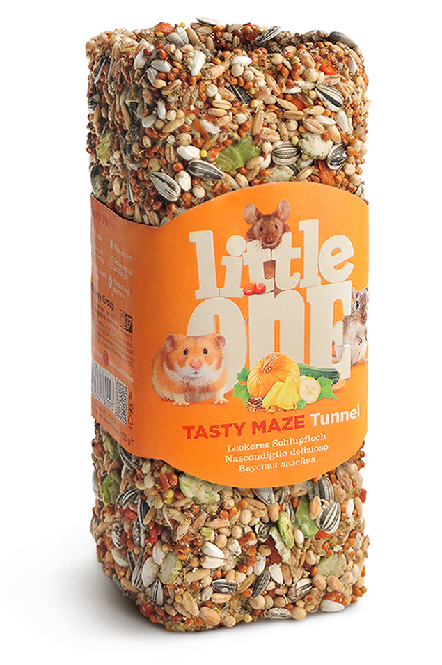 Лакомство для грызунов Little One Туннель вкусная лазейка малый - фото 1