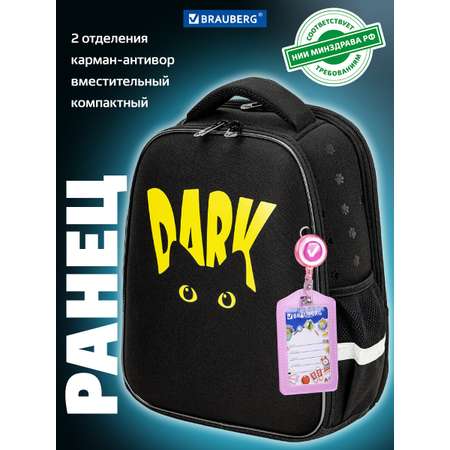 Рюкзак Brauberg черный кот