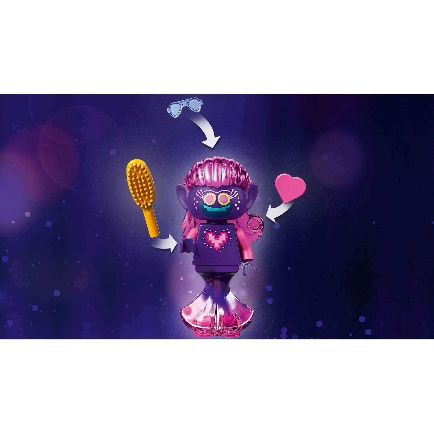 Конструктор LEGO Trolls Вечеринка на техно-рифе блочный - фото 12