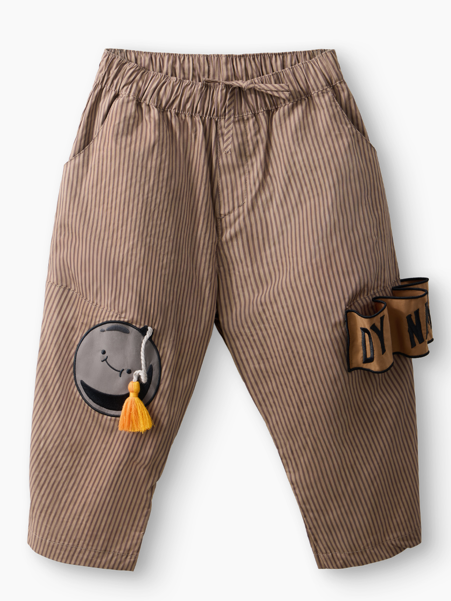 Брюки Happy Baby 88308-1_chocolate-strip - фото 1