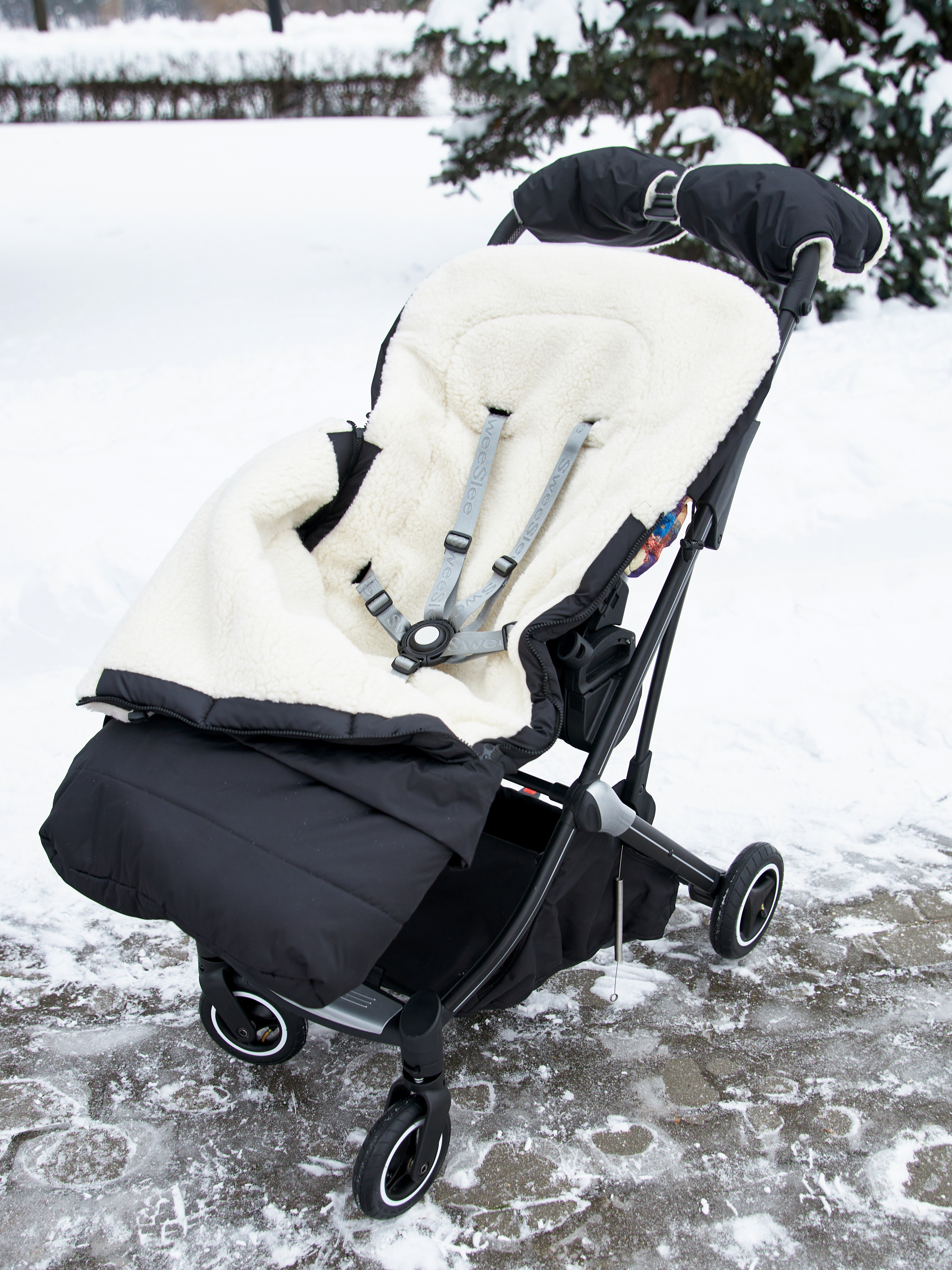 Конверт в коляску Осьминожка Трансформер черный - фото 14