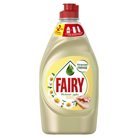 Средство для мытья посуды Fairy Нежные руки Ромашка и Витамин E 450мл