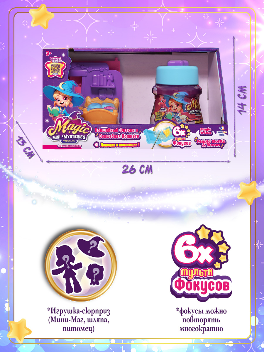 Игровой набор MAGIC MINI MYSTERIES Спальня Луна - фото 2