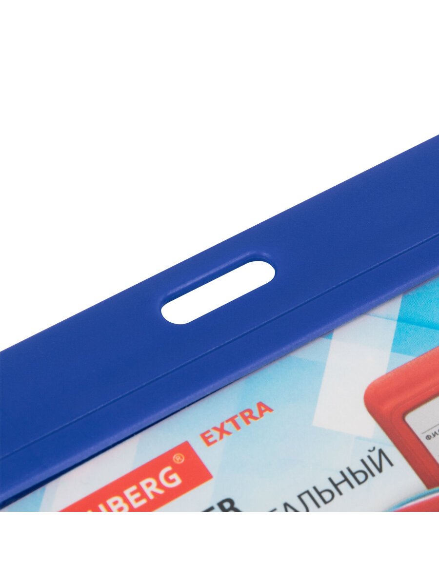 Бейдж Brauberg синий - фото 7