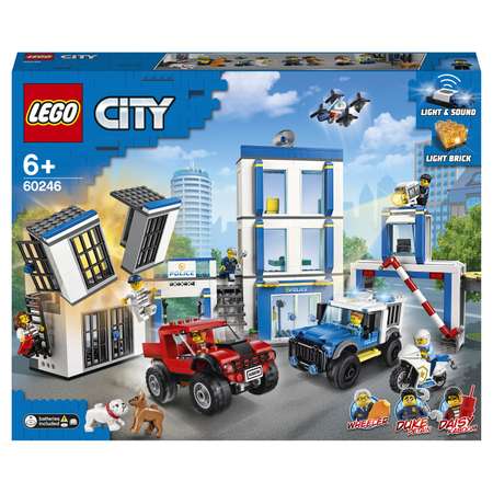 Конструктор LEGO City Police Полицейский участок блочный