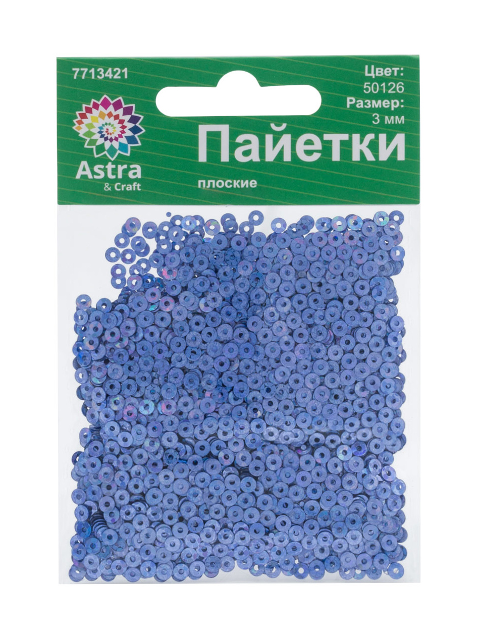 Набор для творчества Astra Craft бисер Пайетки - фото 6