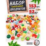 Игрушка TIPTOPOLIS Набор овощи и фрукты для кухни 57 предм.