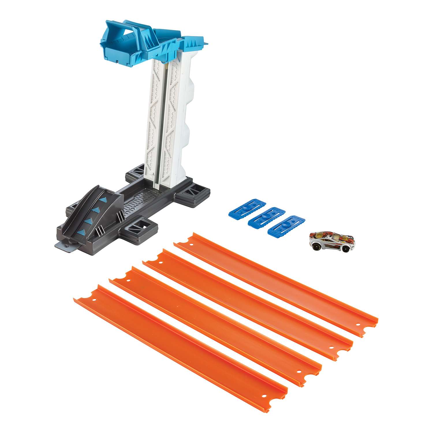 Трек Hot Wheels Лифт-подъёмник с лифтом DNH84 - фото 6