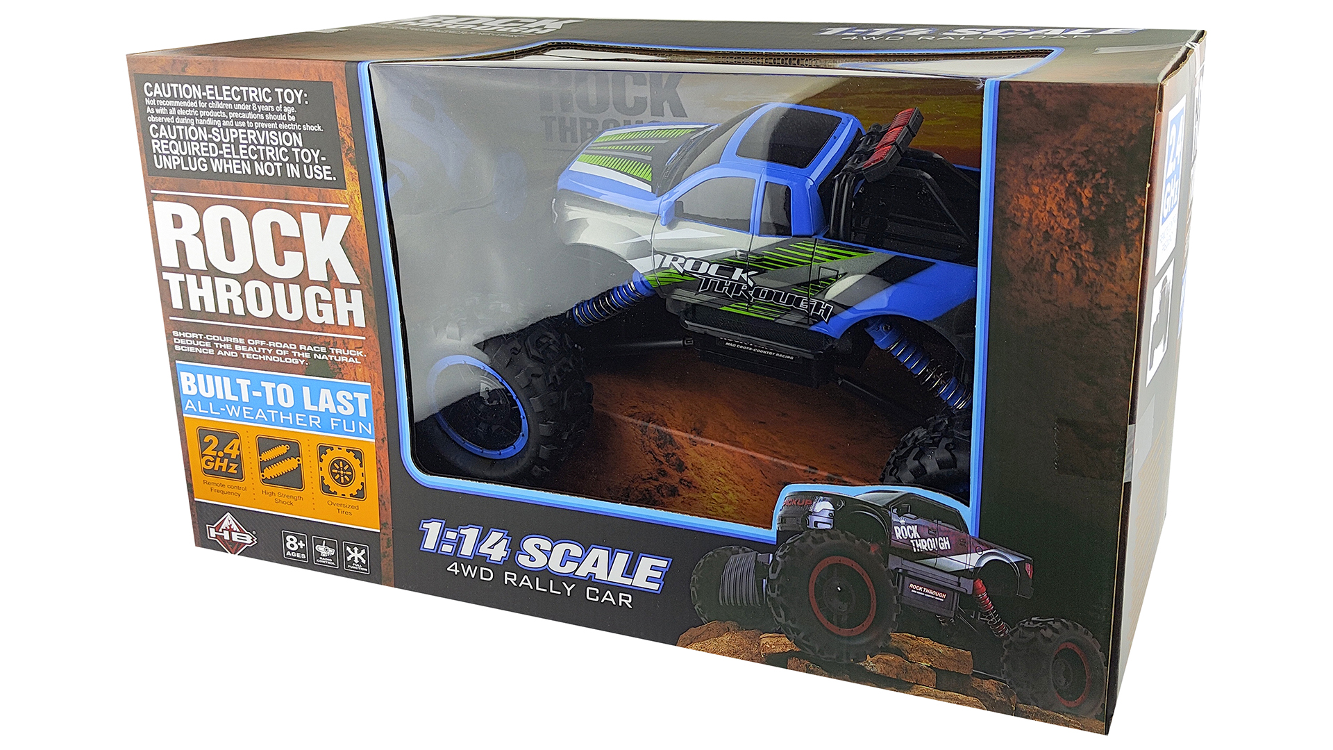 Автомобиль РУ HuangBo Toys 1:14 - фото 7