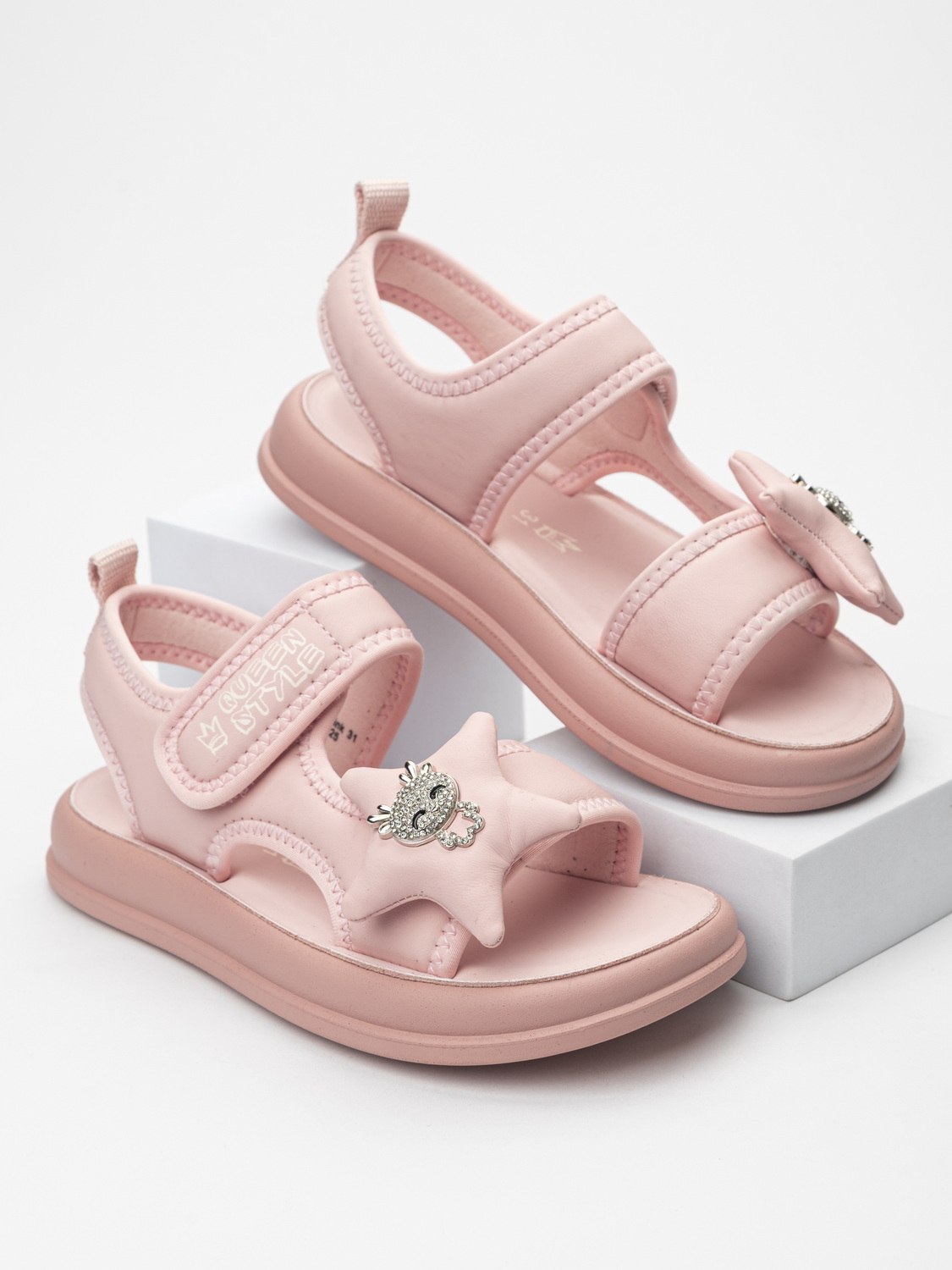 Изображение товара Сандалии TikkaGo Сandalia для девочки 35 Розовые комфортная анатомическая стелька