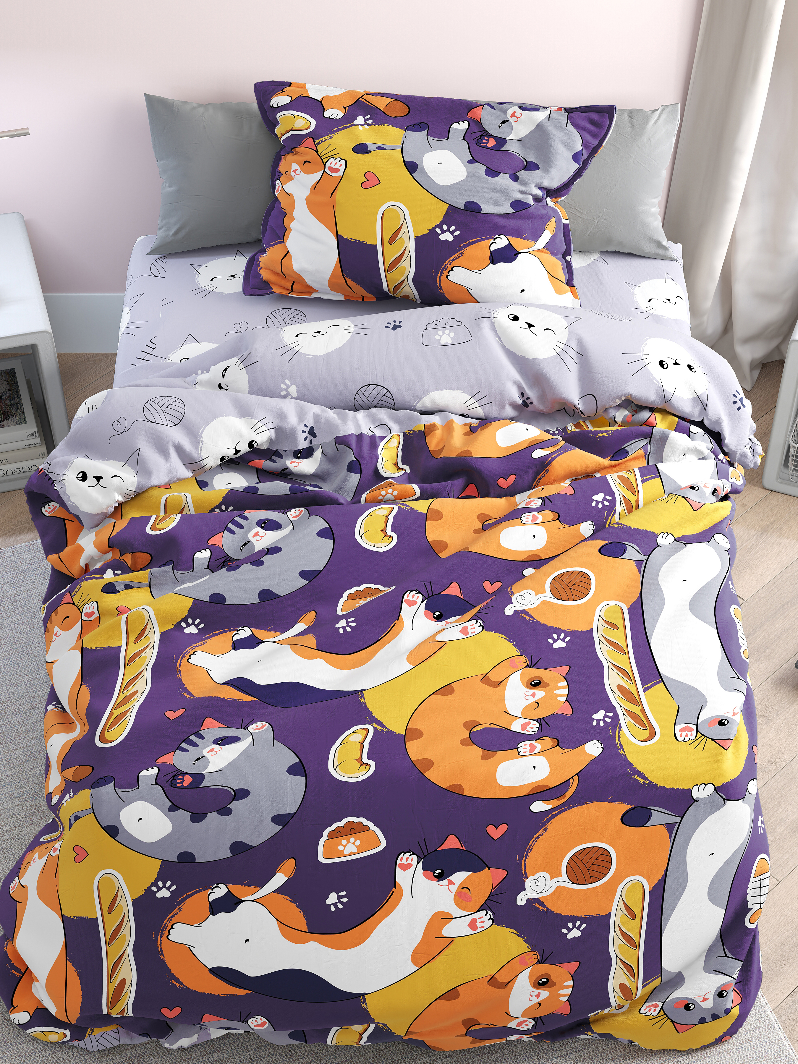 Комплект постельного белья PAVLine FreeDom полутораспальный - фото 1