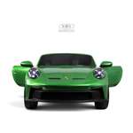 Электромобиль RIVERTOYS Porsche Y911YY-GREEN-GLANEC С пультом ДУ