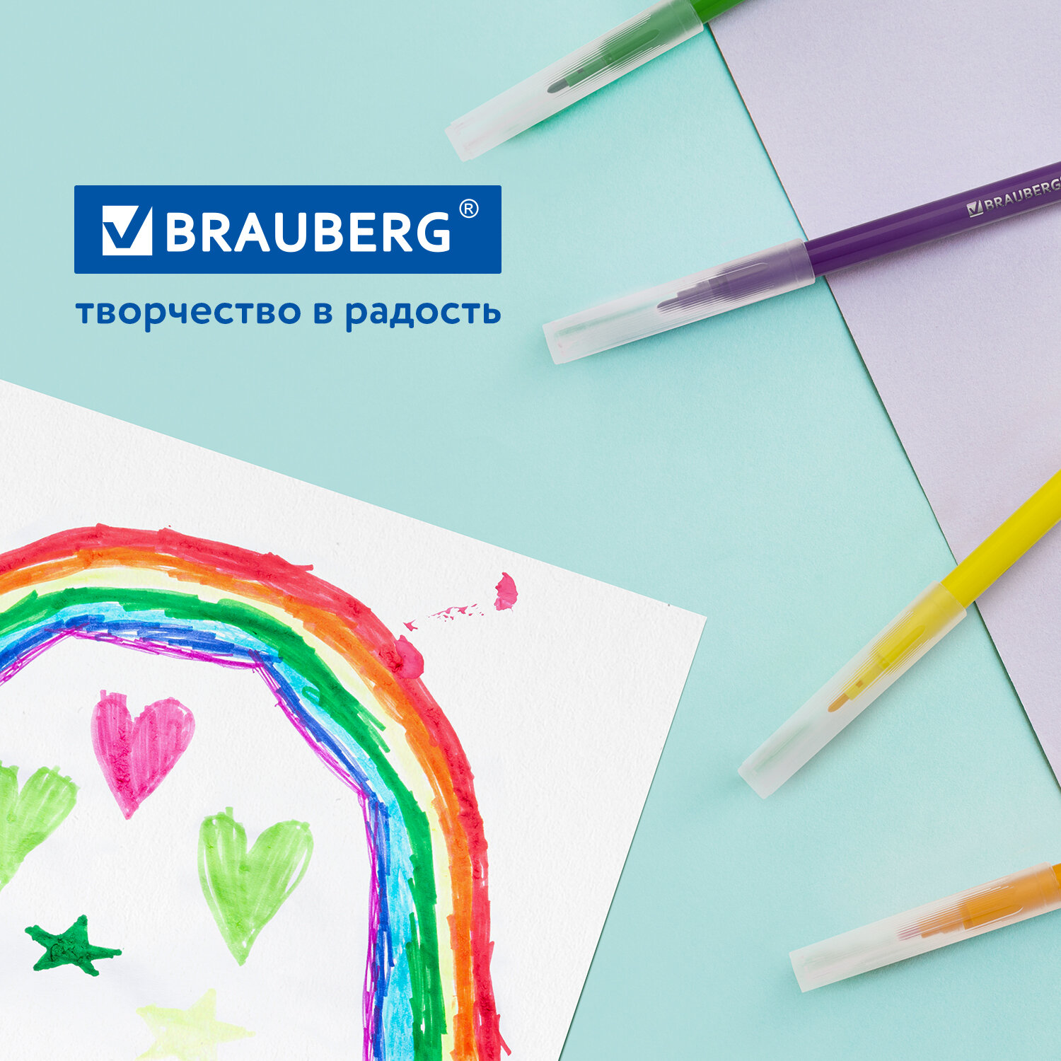 Фломастеры Brauberg 36 цв. - фото 7