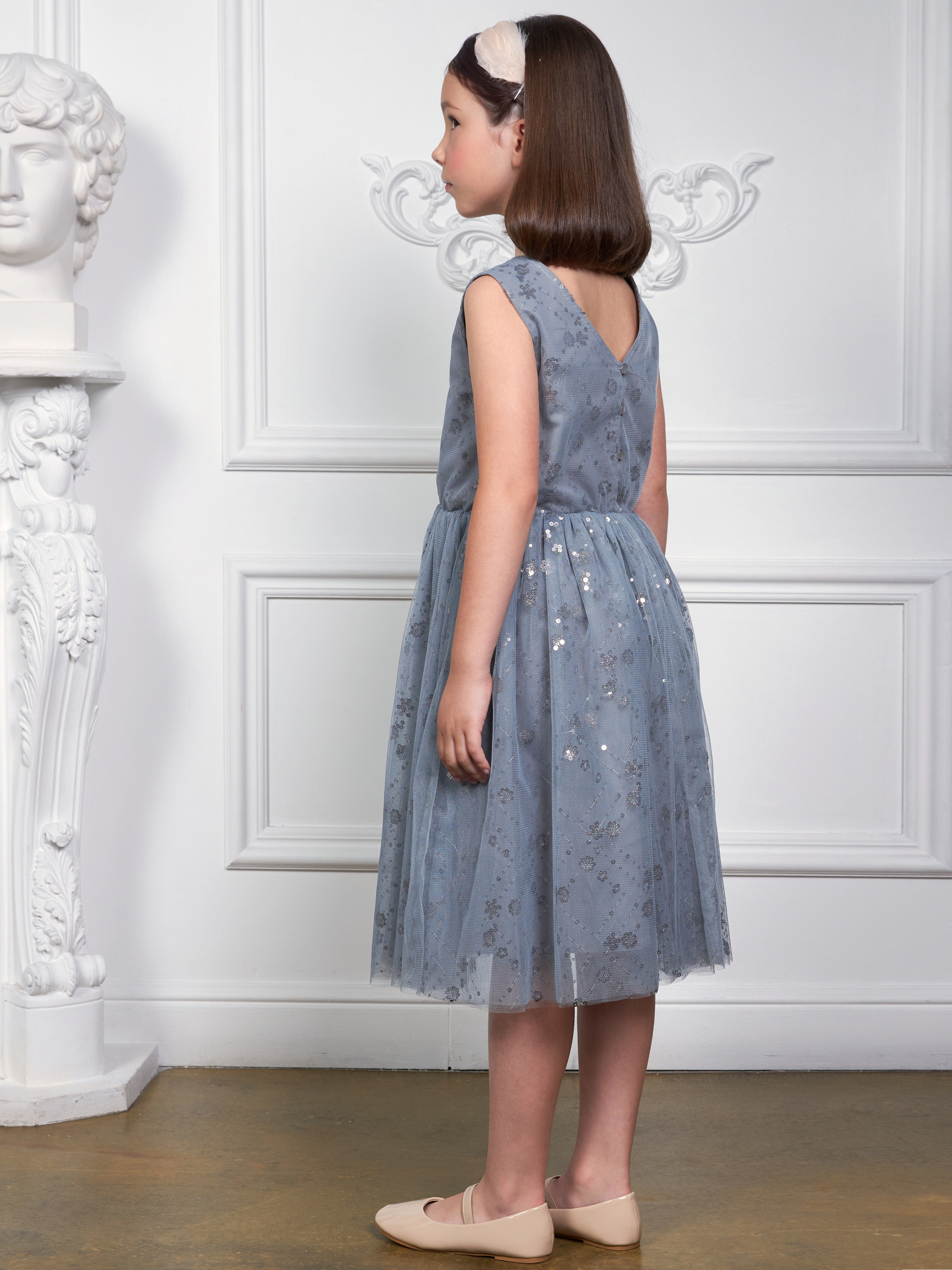 Платье ME WE JG225-W601-200_Серый - фото 3