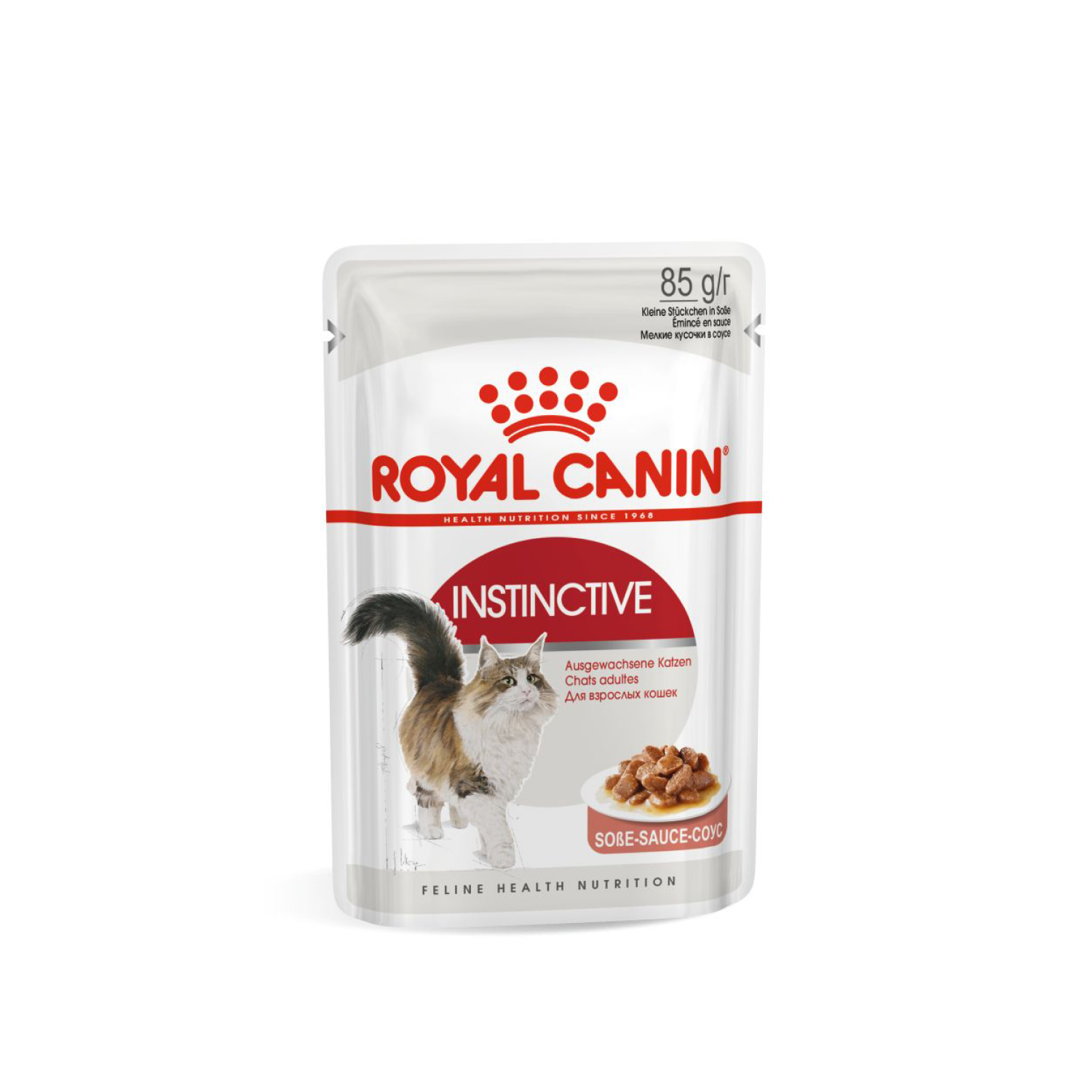 Корм влажный для кошек ROYAL CANIN Instinctive 85г соус пауч - фото 11