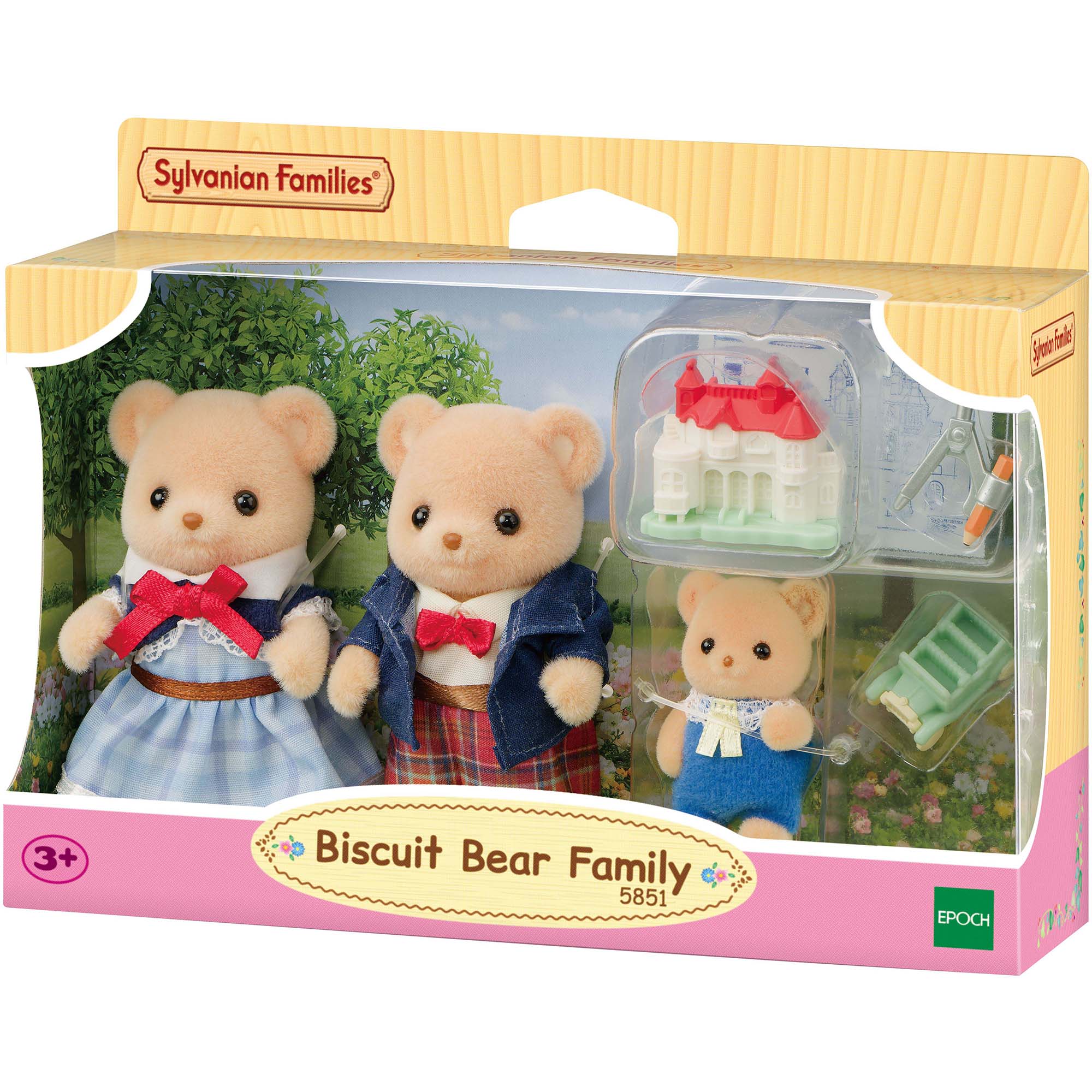 Игровой набор Sylvanian Families Семья бисквитных мишек - фото 10
