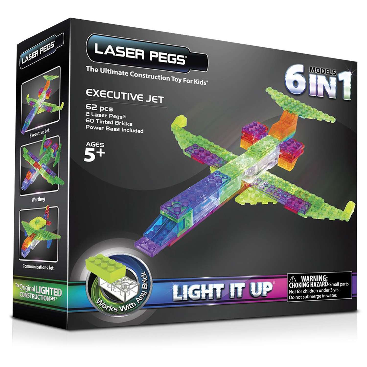 Конструктор Laser Pegs блочный - фото 1