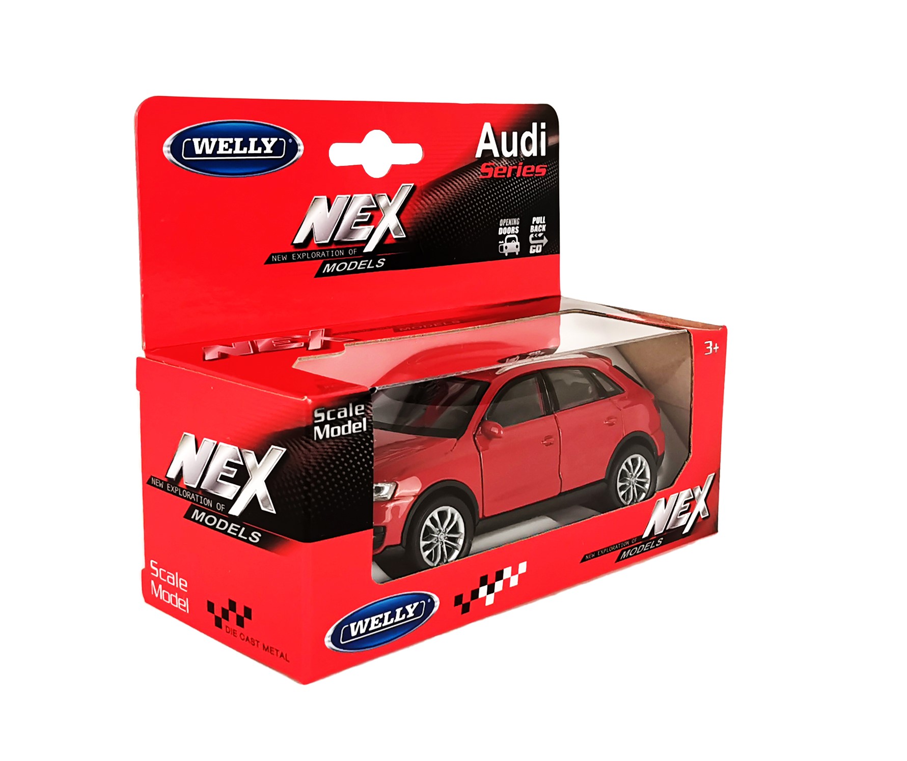 Автомобиль Welly Audi в ассортименте 43666W - фото 20