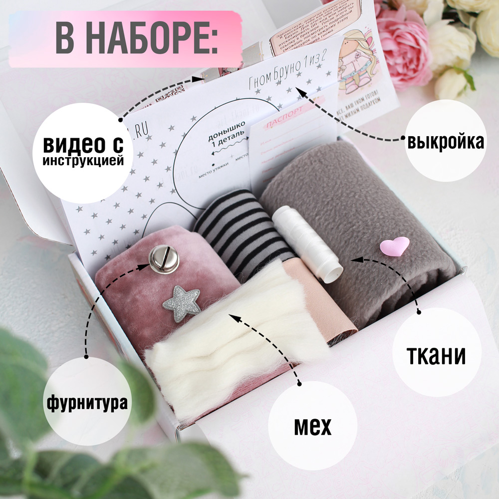 Набор для творчества Арт Ткани шитье - фото 2
