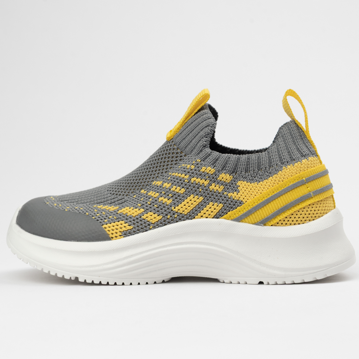 Кроссовки TikkaGo 8S02_59667_grey-yellow - фото 6