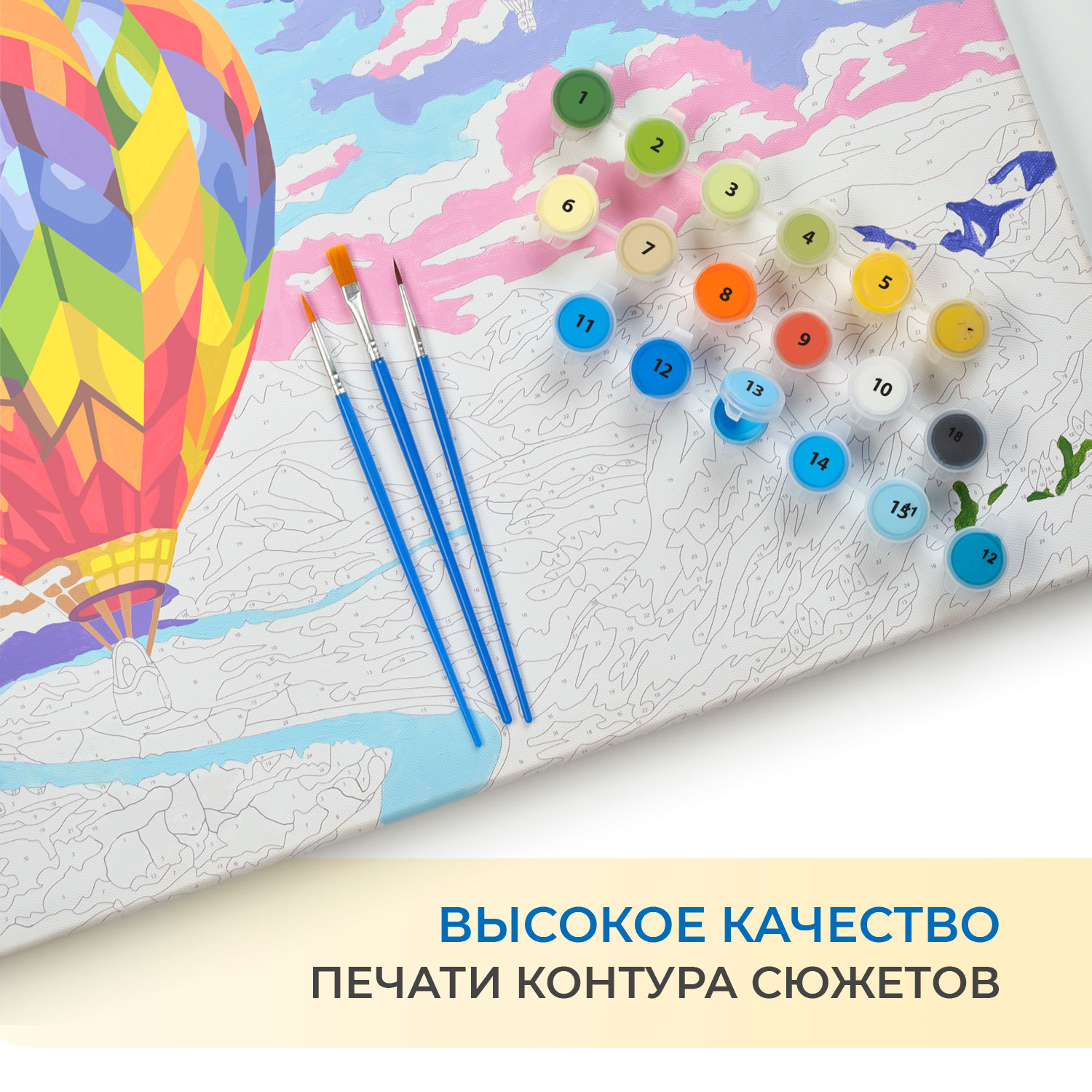 Картина по номерам Русская живопись В солнечных цветах - фото 6