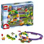 Конструктор LEGO 4+ Аттракцион Паровозик блочный