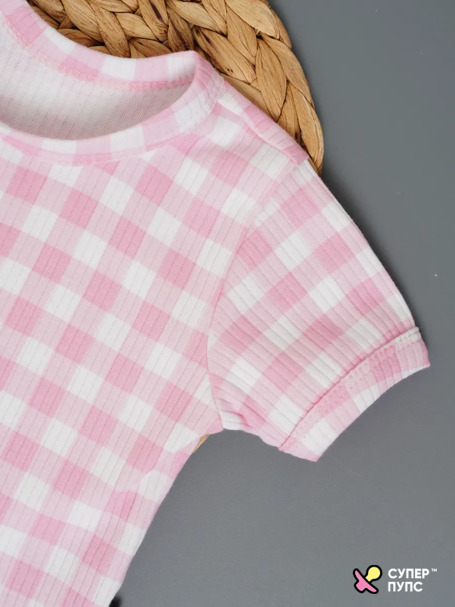 Футболка 4 шт Супер Пупс нбр/4пр/футб/КН/2026/девочка - фото 17