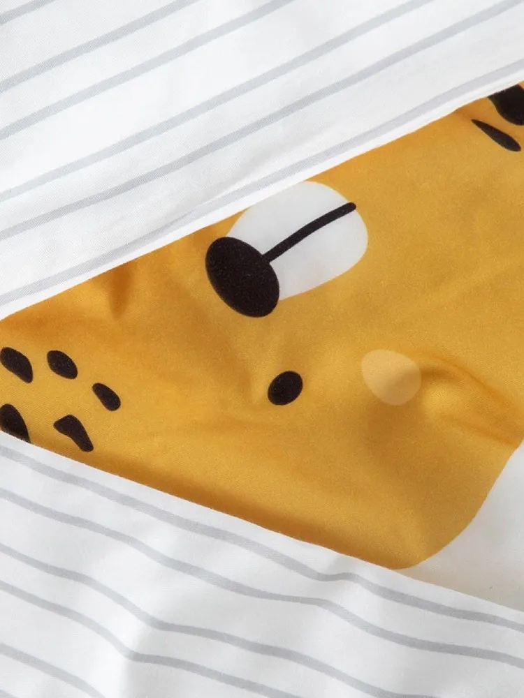 Комплект постельного белья askona kids Зоопарк 2 предм. - фото 10