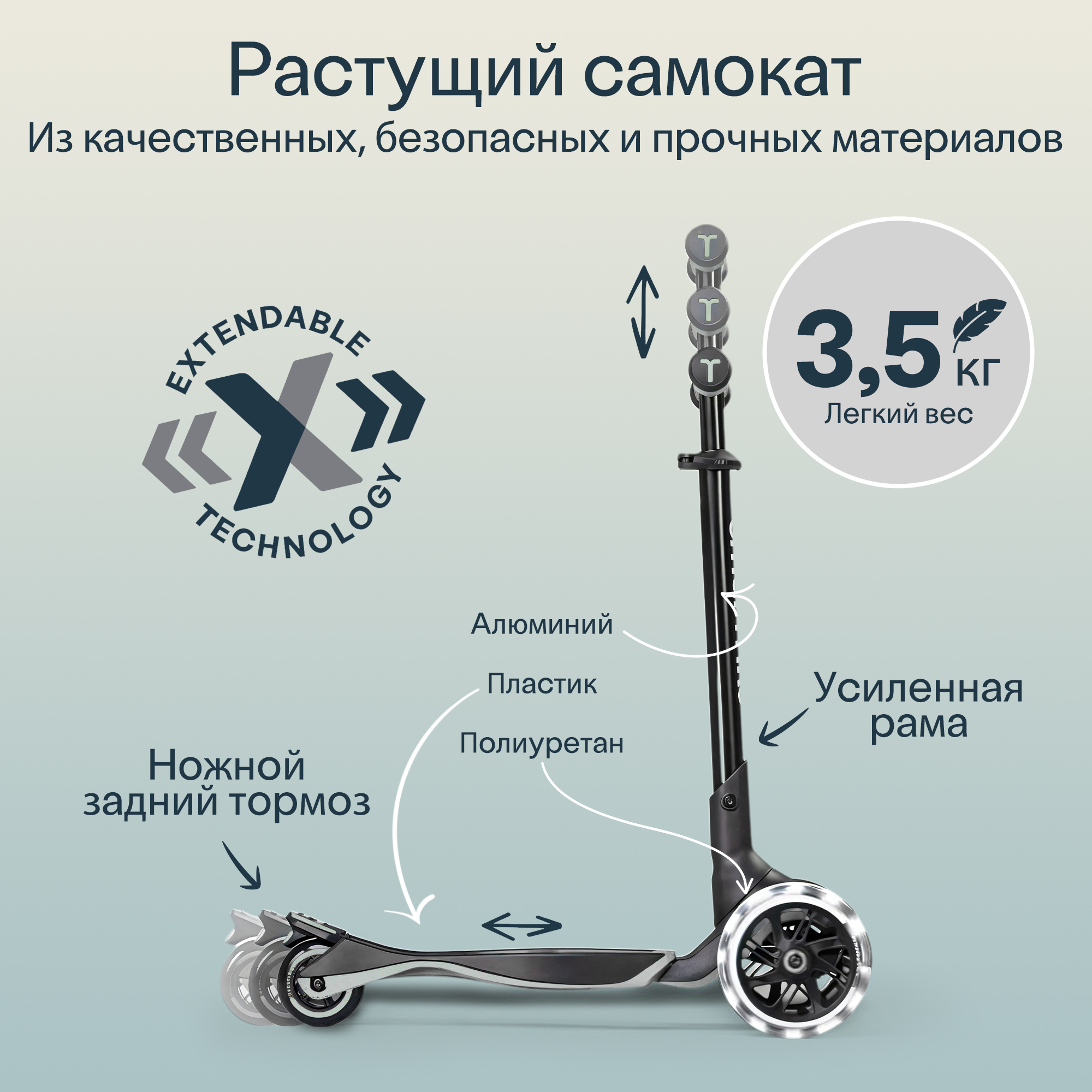 Самокат SmarTrike трехколесный - фото 10